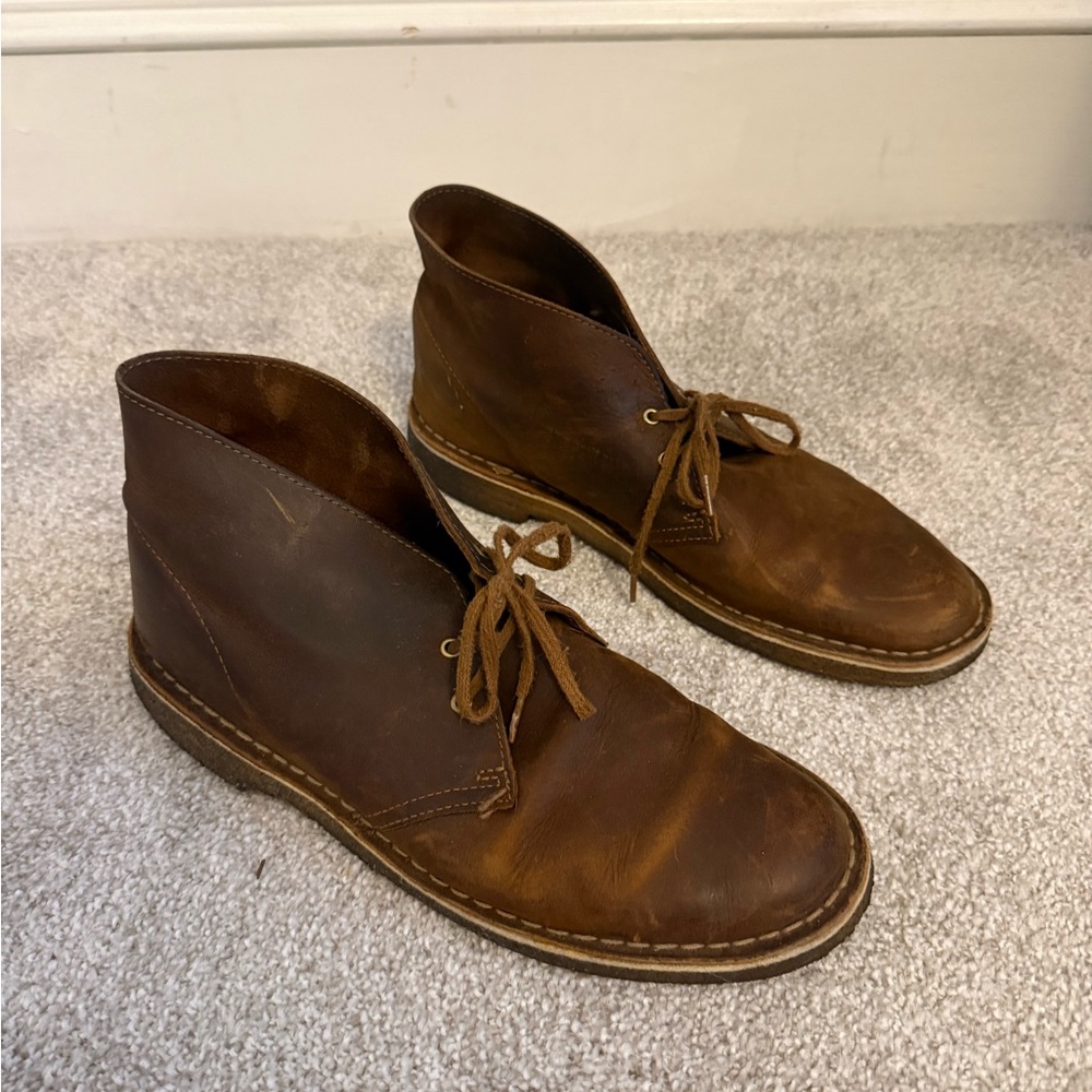 Clark’s Desert Boot in beeswax